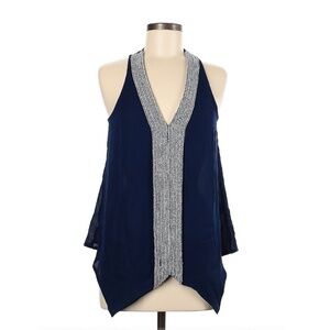 Parker Women's Silk Beaded Front Tank Blouse